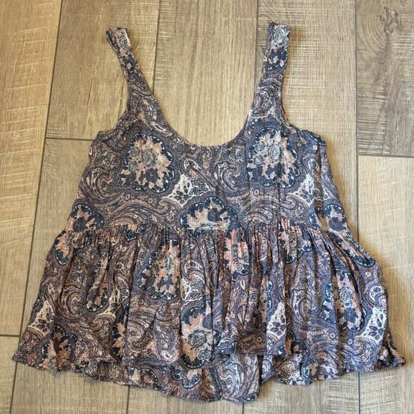 ANTHROPOLOGY (ecoté) - Chic Babydoll Tank - Picture 1 of 7